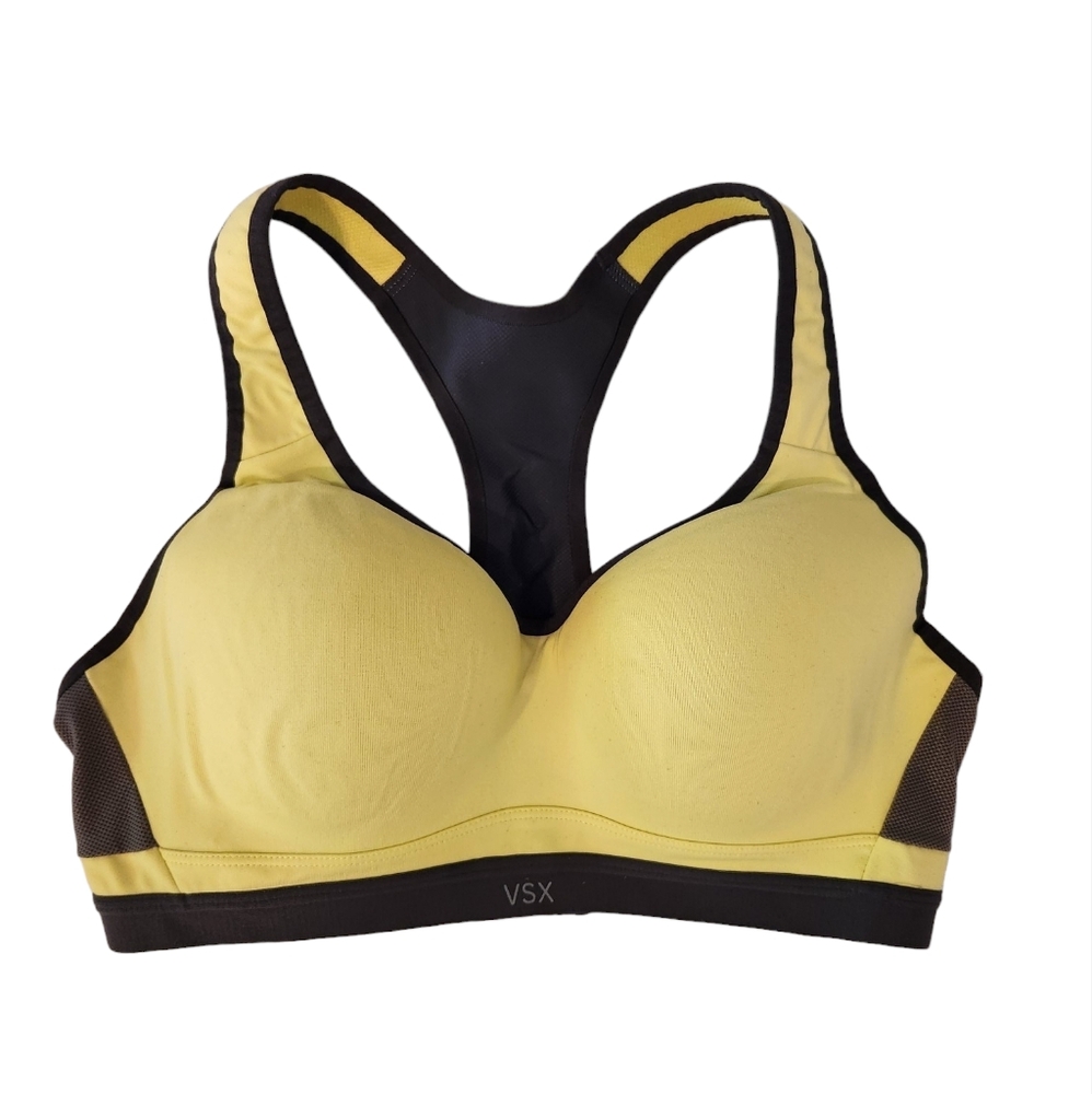 VSX Victoria's Secret Molded Cup Sports Bra - Yellow